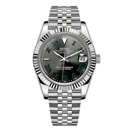 Seiko Mod Datejust | Wimbledon TWTwatches