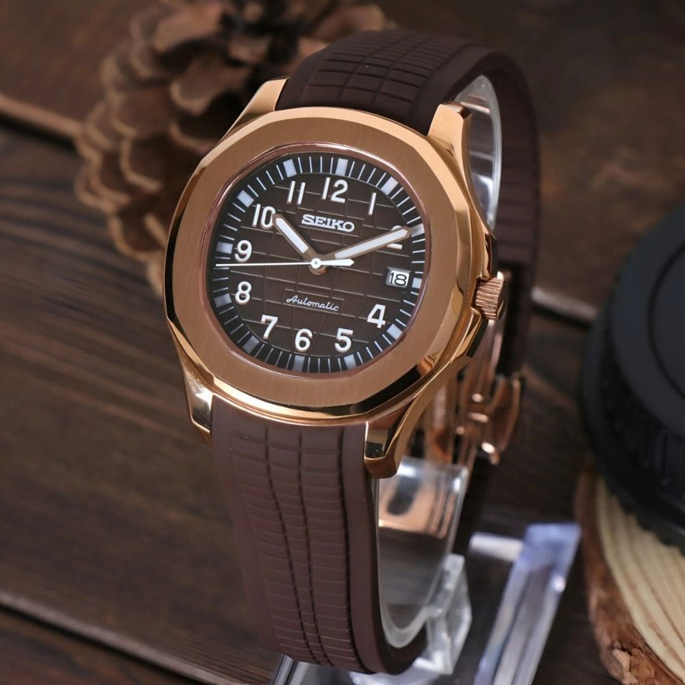 Seiko Mod Aquanaut | Chocolate - TWTwatches
