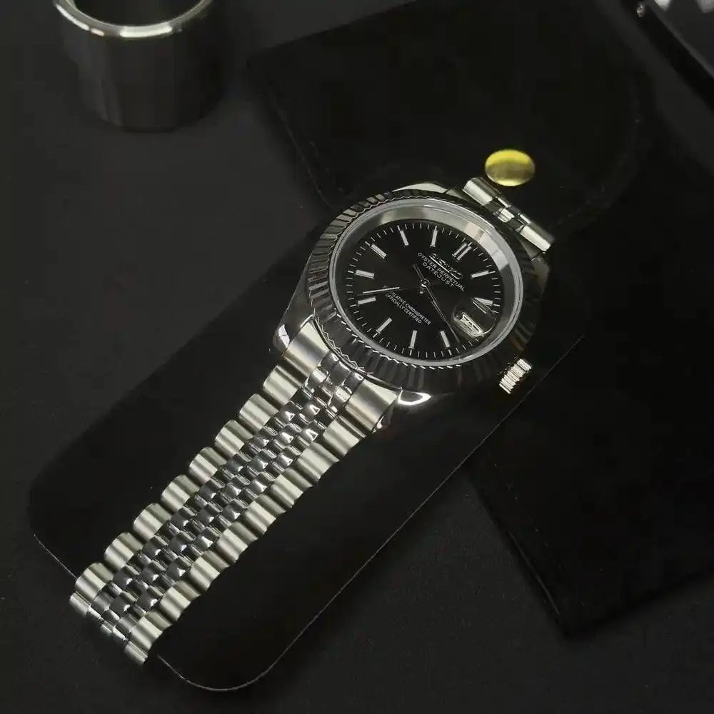 Seiko Mod Datejust | Classic Black - TWTwatches