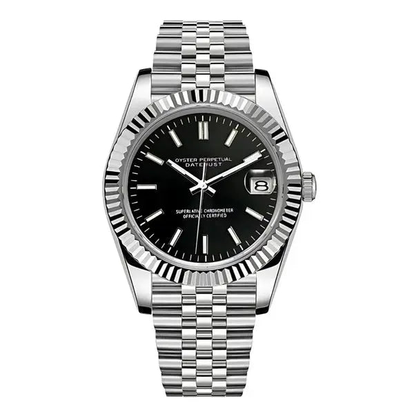 Seiko Mod Datejust | Classic Black - TWTwatches