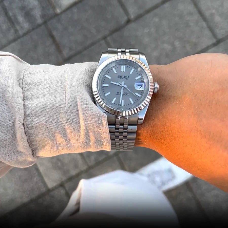 Seiko Mod Datejust Classic | Bronze - TWTwatches