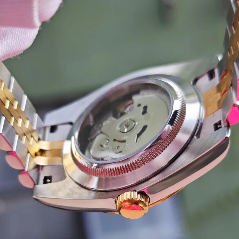 Seiko Mod Datejust Gold | Twotone - TWTwatches