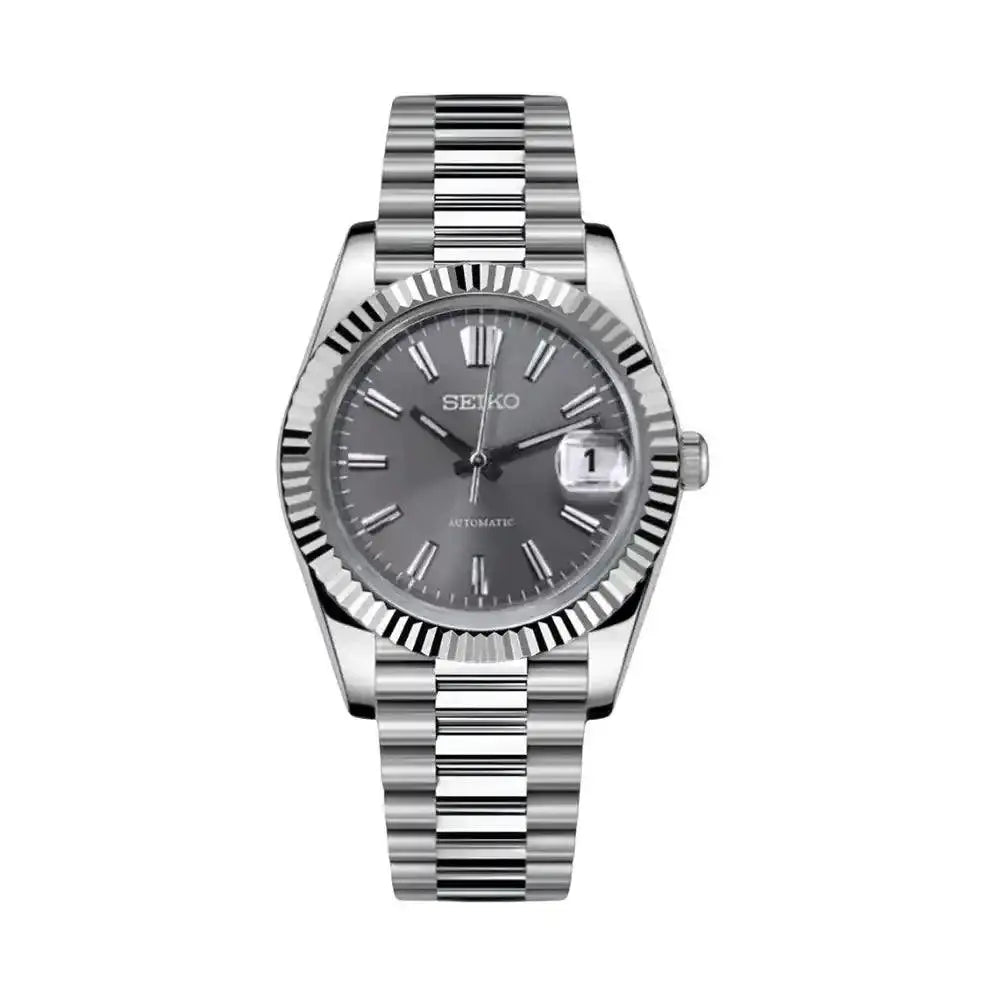 Seiko Mod Datejust Sunburst | President - TWTwatches