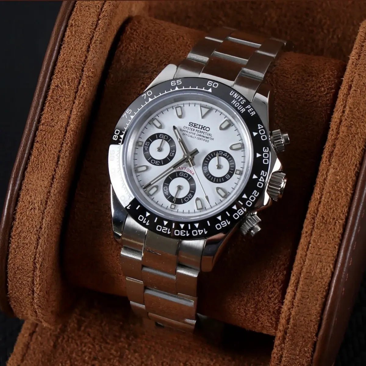 Seiko Mod Daytona | Panda - TWTwatches