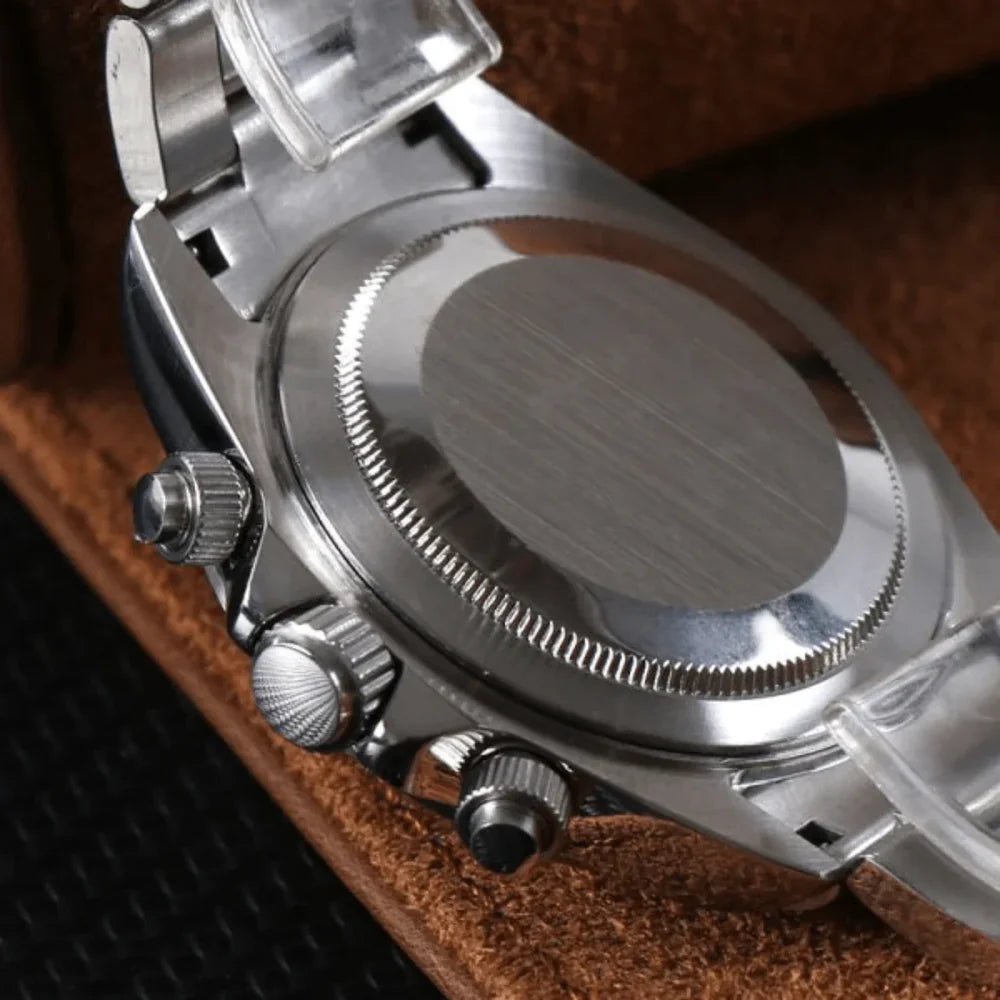 Seiko Mod Daytona | Platinum - TWTwatches