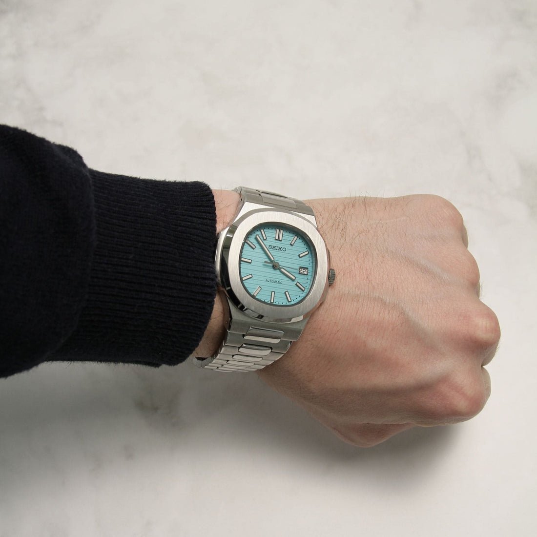 Seiko Mod Nautilus | Tiffany - TWTwatches