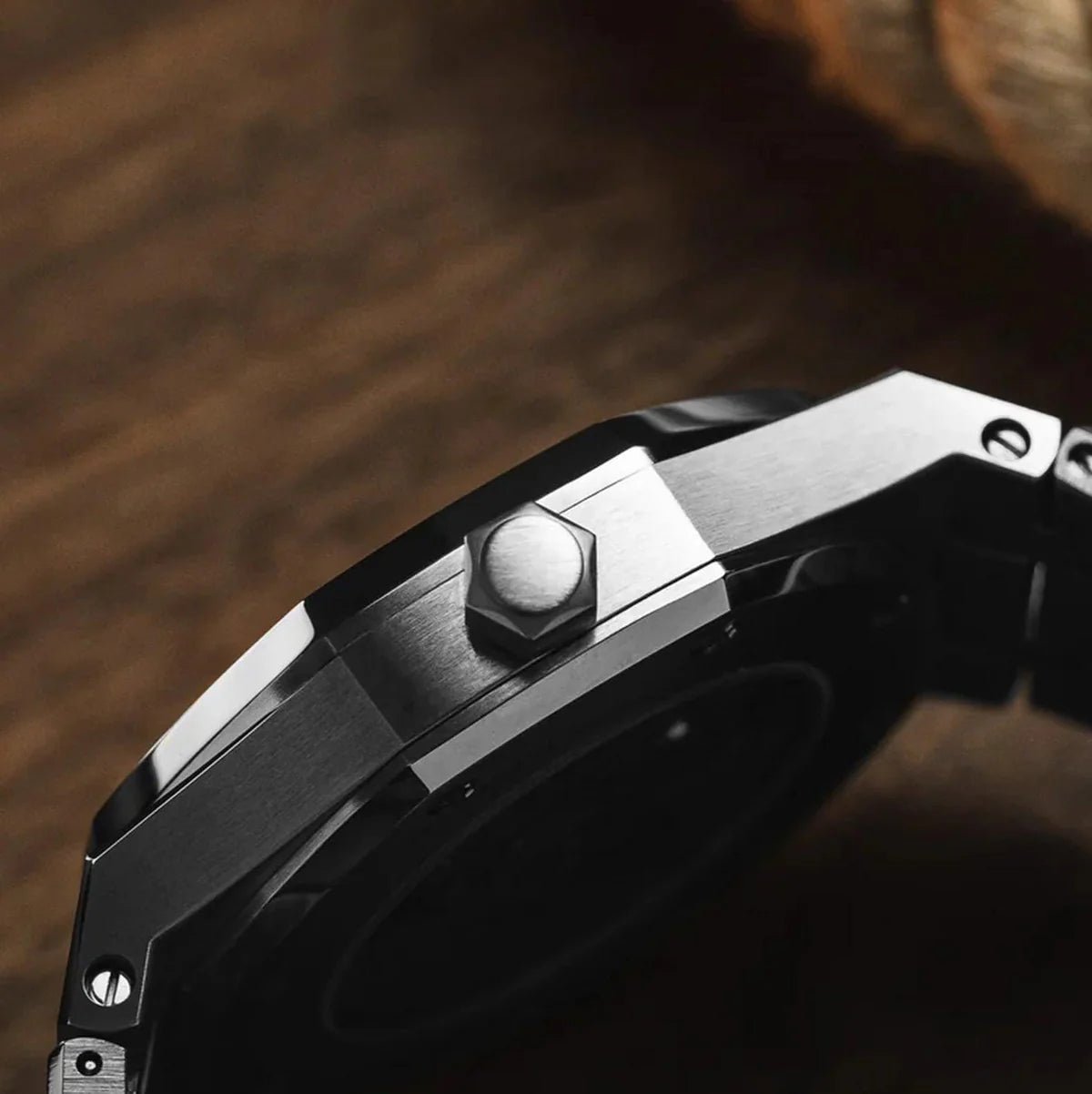 Seiko Mod Royal Oak Classic | Black - TWTwatches