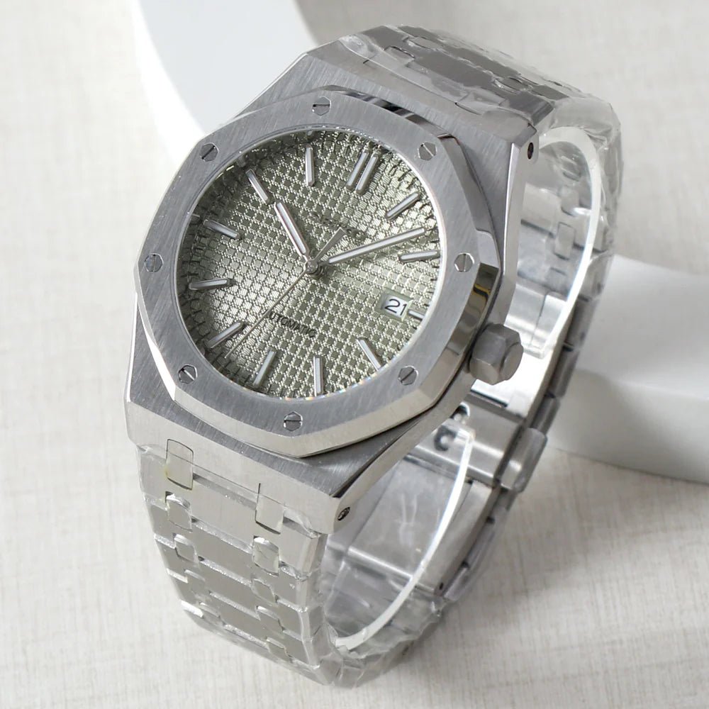 Seiko Mod Royal Oak | Olive - TWTwatches