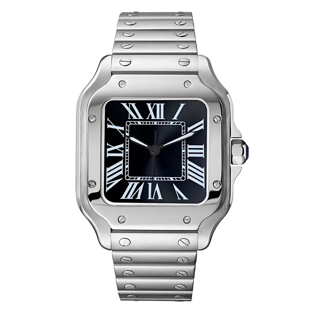 Seiko Mod Santos | Black - TWTwatches