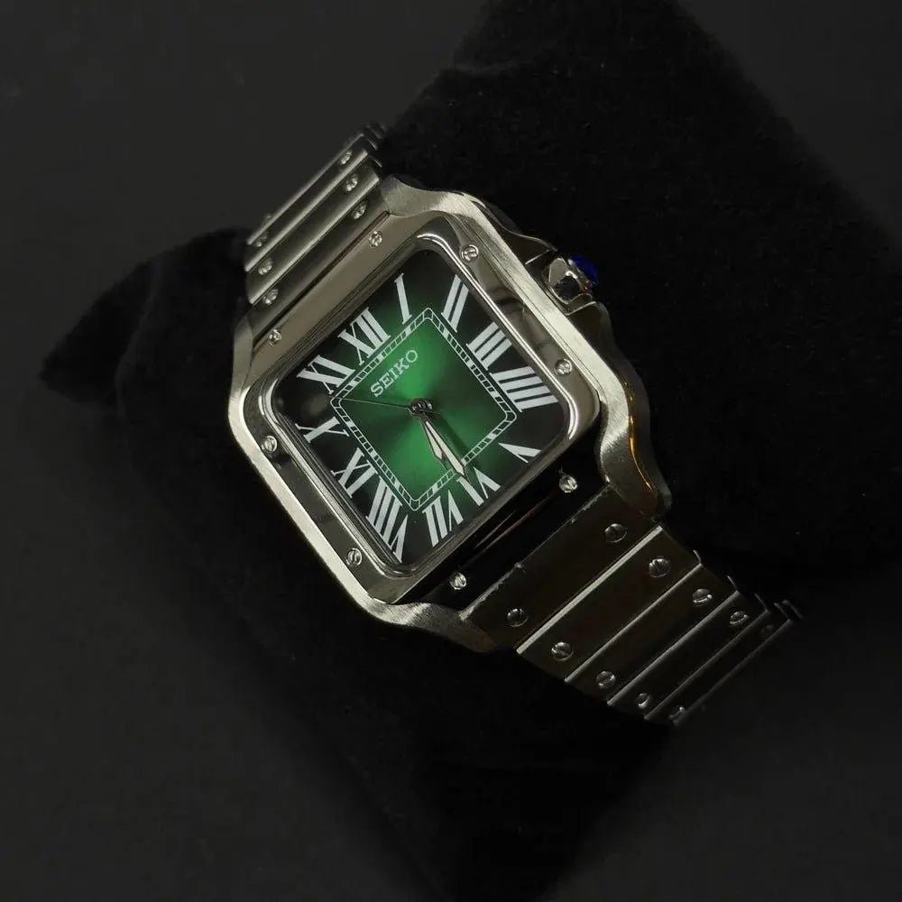 Seiko Mod Santos | Green - TWTwatches