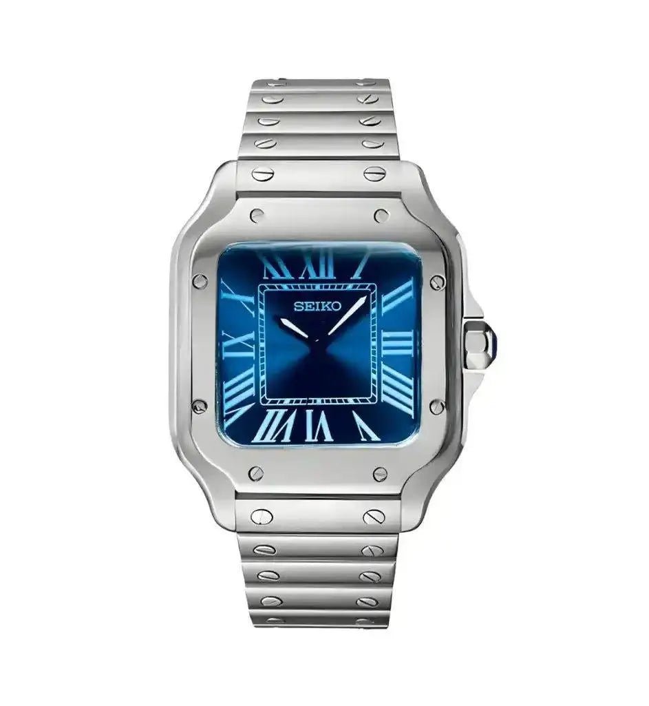 Seiko Mod Santos | Tiffany - TWTwatches