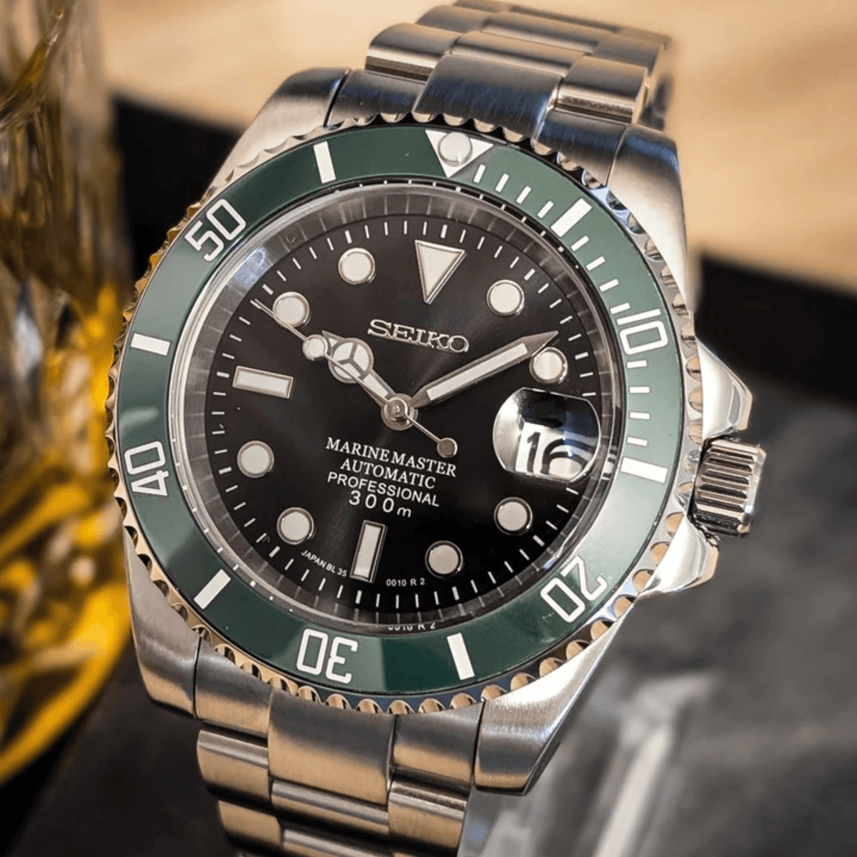 Seiko Mod Submariner | Starbucks - TWTwatches