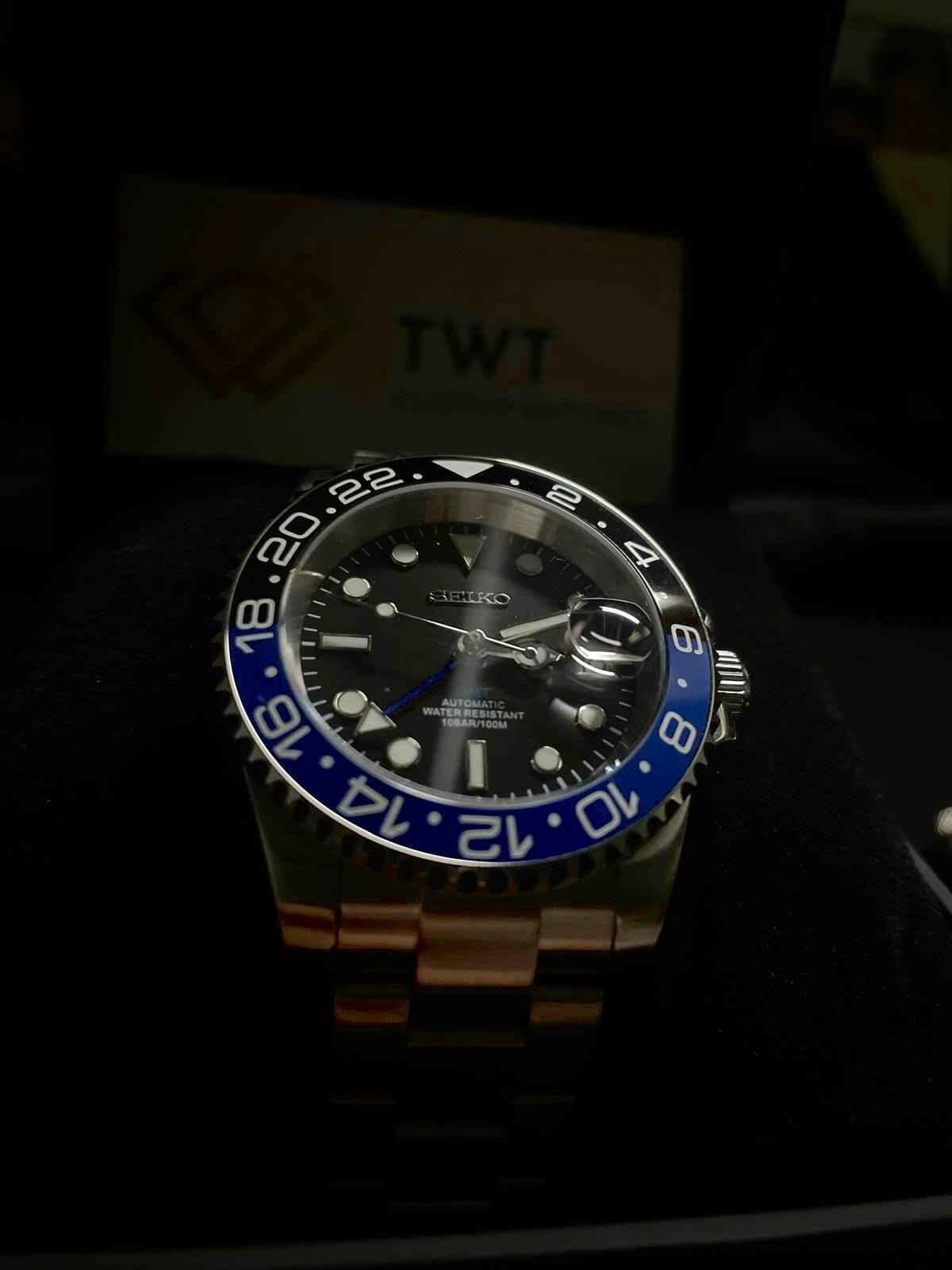 Seiko Mod GMT Pepsi - TWTwatches