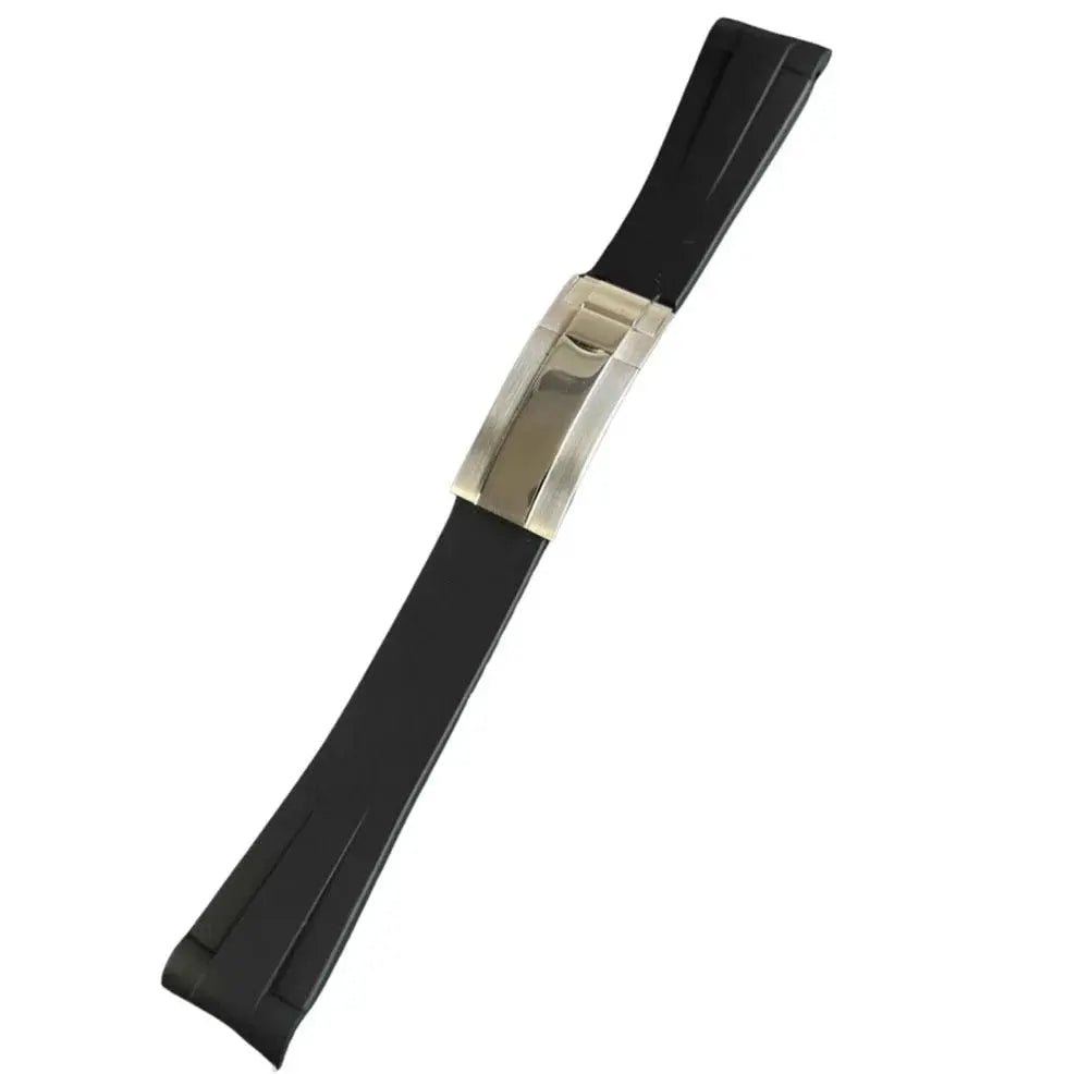 Premium Black Silicon Strap - TWTwatches