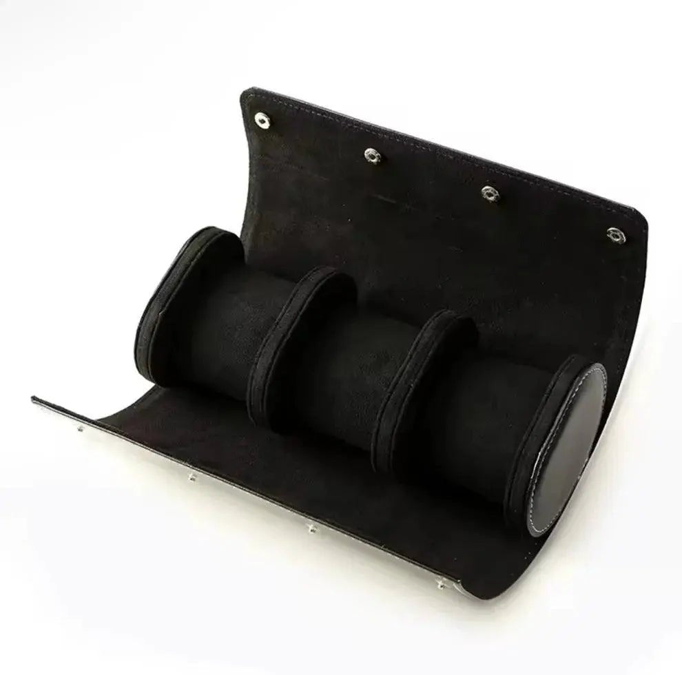 Premium Watch Travel Case Set - Black - TWTwatches