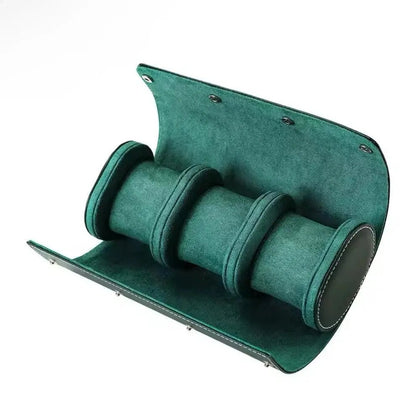 Premium Watch Travel Case Set - Green - TWTwatches