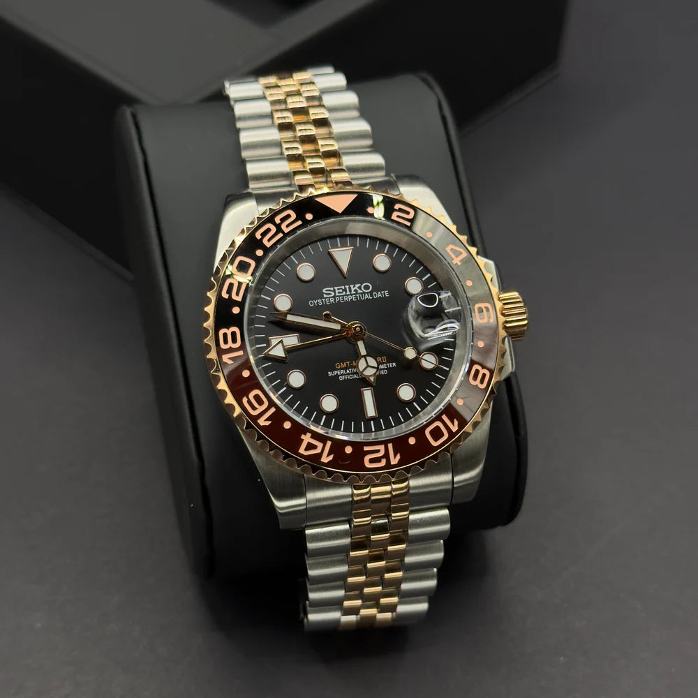 Seiko Mod - GMT Rootbeer - TWT Watches