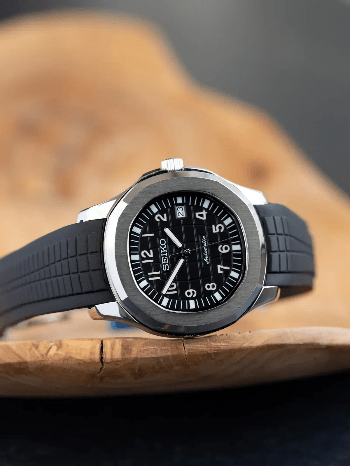 Seiko Mod Aquanaut | Black - TWTwatches