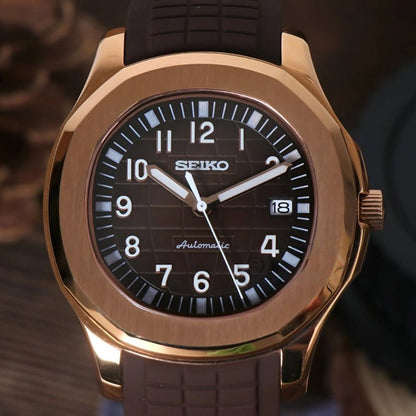 Seiko Mod Aquanaut | Chocolate - TWTwatches
