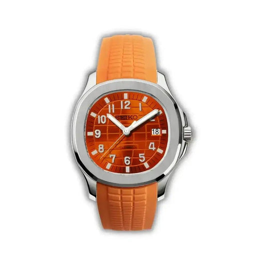 Seiko Mod Aquanaut | Orange - TWTwatches