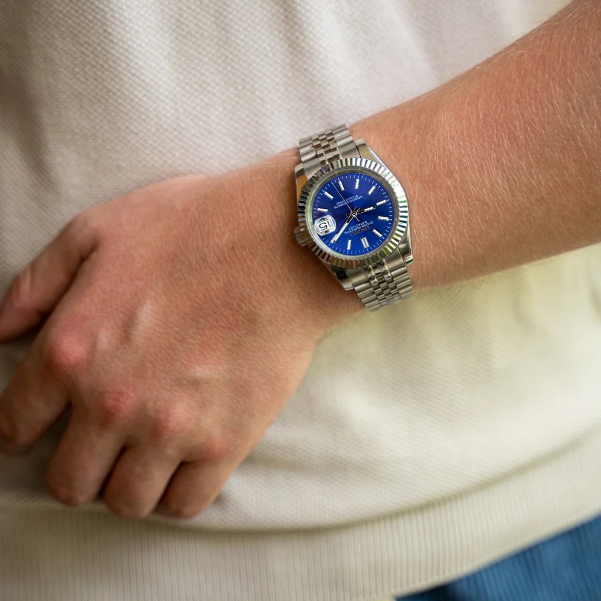 Seiko Mod Datejust | Blue - TWTwatches