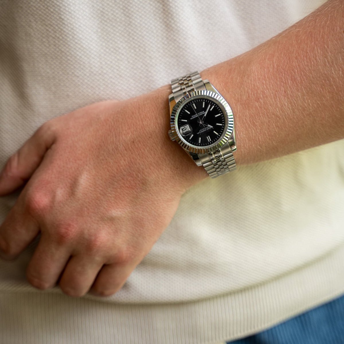 Seiko Mod Datejust | Classic Black - TWTwatches