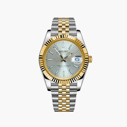 Seiko Mod Datejust Gold | Twotone - TWTwatches