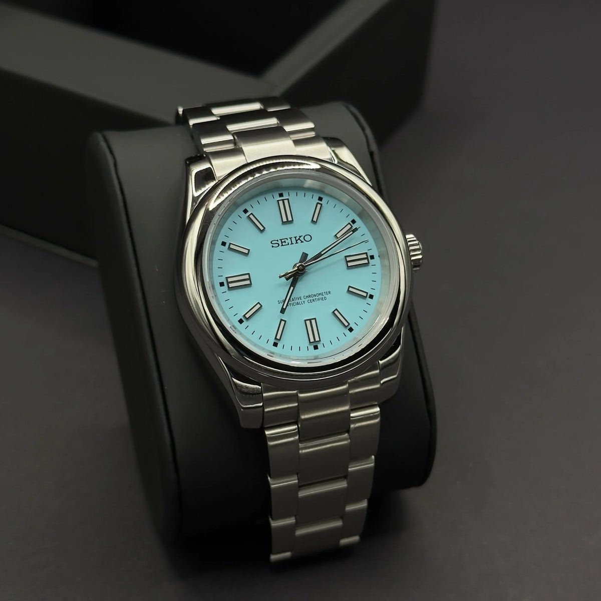 Seiko Mod Datejust Oyster | Tiffany - TWTwatches