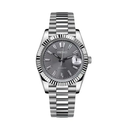 Seiko Mod Datejust Sunburst | President - TWTwatches