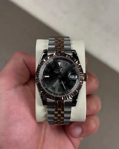 Seiko Mod Datejust | Wimbledon | Rose - TWTwatches