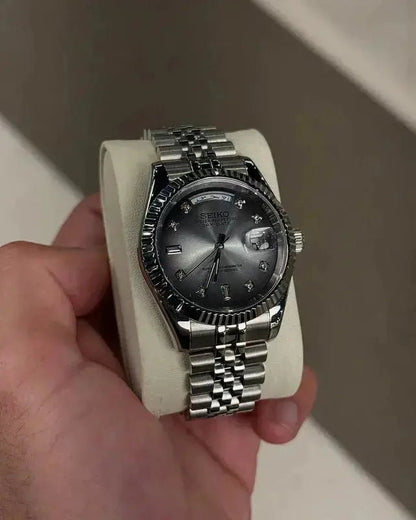 Seiko Mod Day Date Arabic | Glaze - TWTwatches