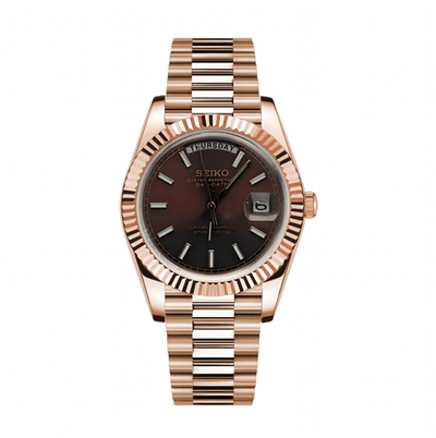 Seiko Mod Day Date | Rose Gold