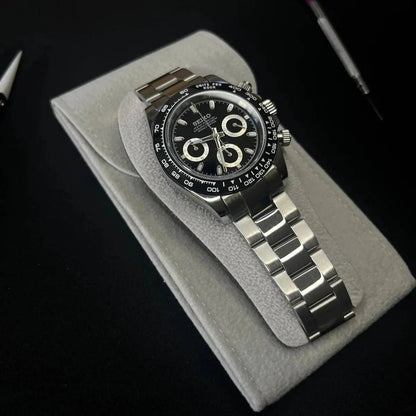 Seiko Mod Daytona | Black - TWTwatches