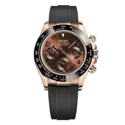 Seiko Mod Daytona | Everose - TWTwatches