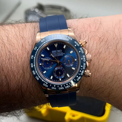 Seiko Mod Daytona | Royal Blue - TWTwatches