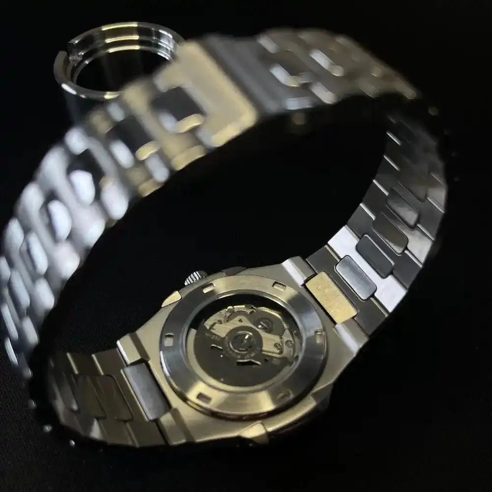 Seiko Mod Nautilus | Blue - TWTwatches