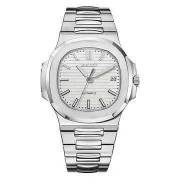 Seiko Mod Nautilus | White - TWTwatches