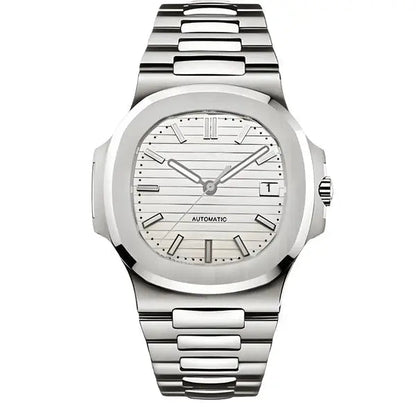 Seiko Mod Nautilus | White - TWTwatches