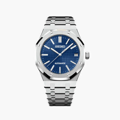 Seiko Mod Royal Oak | Blue - TWTwatches