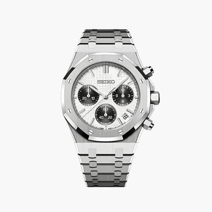 Seiko Mod Royal Oak Chrono | Panda - TWTwatches