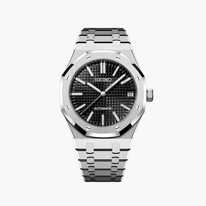 Seiko Mod Royal Oak Classic | Black - TWTwatches