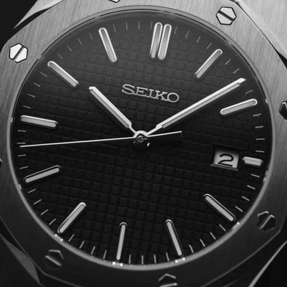 Seiko Mod Royal Oak Classic | Black - TWTwatches