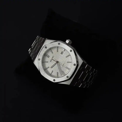 Seiko Mod Royal Oak Classic | White - TWTwatches