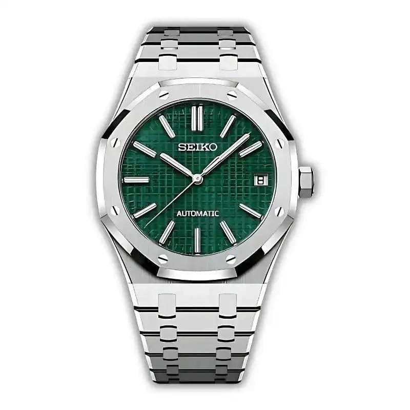 Seiko Mod Royal Oak | Green - TWTwatches