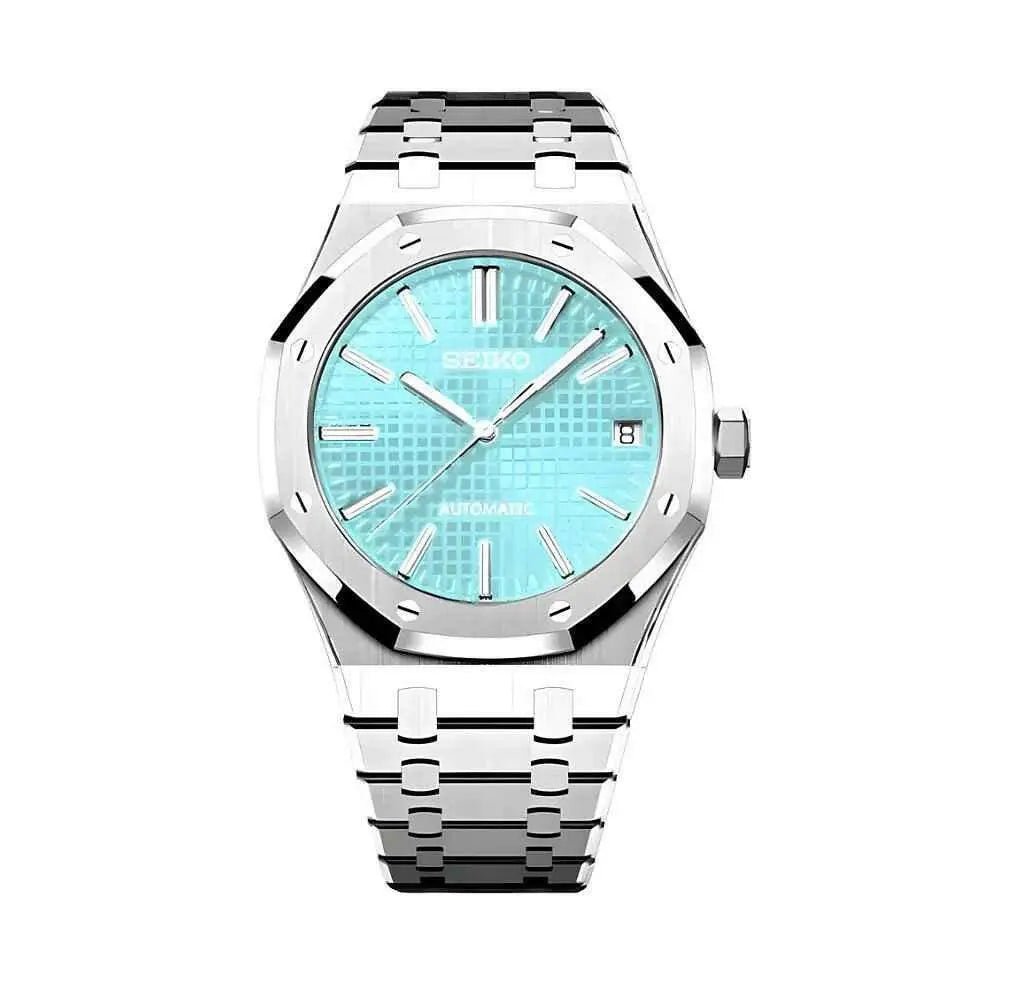 Seiko Mod Royal Oak | Light Blue - TWTwatches