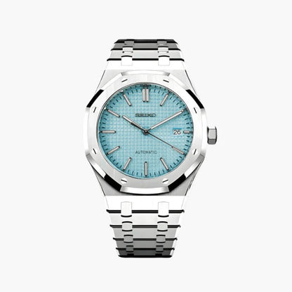 Seiko Mod Royal Oak | Light Blue - TWTwatches