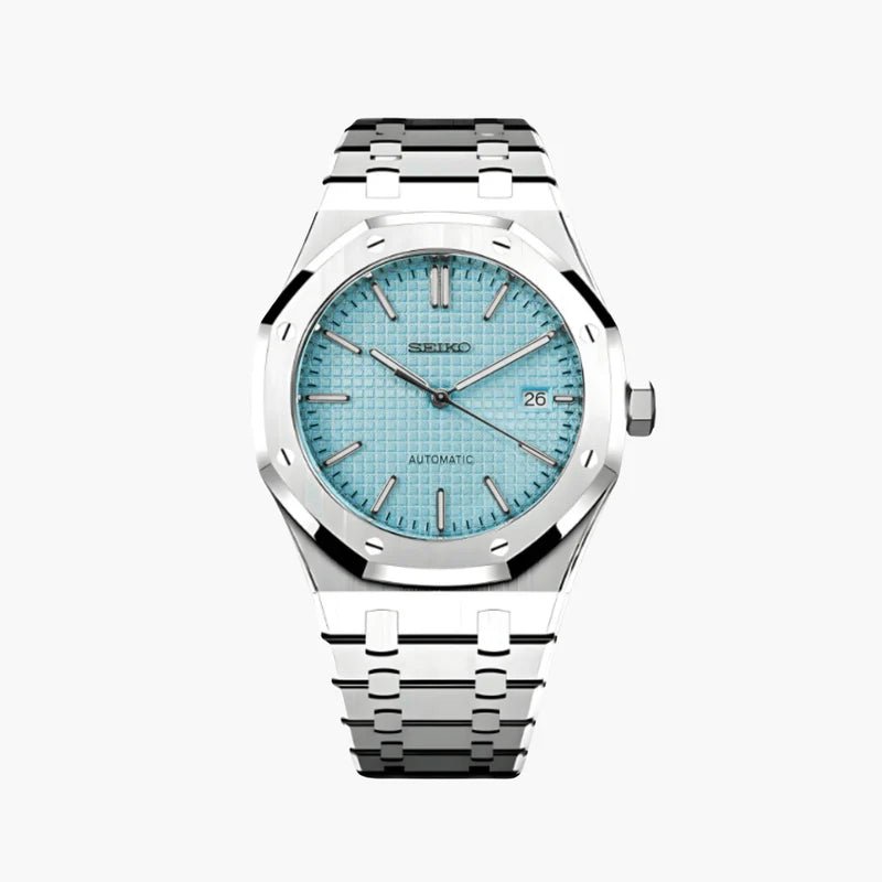 Seiko Mod Royal Oak | Light Blue - TWTwatches