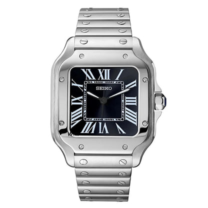 Seiko Mod Santos | Black - TWTwatches