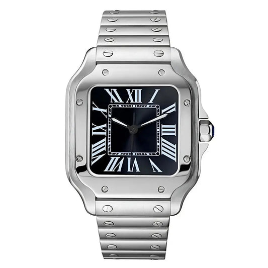Seiko Mod Santos | Black - TWTwatches