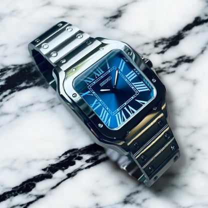 Seiko Mod Santos | Tiffany - TWTwatches